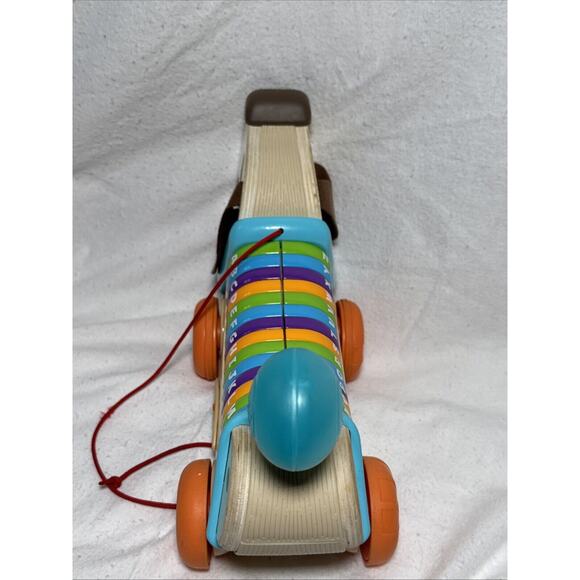 LeapFrog Alphapup Multicolor PullAlong Singing Talking Educational Toy WORKS EUC - Picture 2 of 8